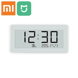 Nuovo Xiaomi BT4.0 Wireless Smart Electric Digital clock Indoor & Outdoor igrometro termometro LCD strumenti di misurazione della temperatura