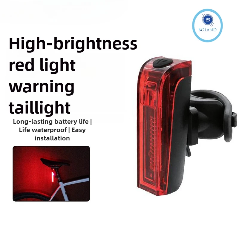 

Велосипед, простой в установке, защитный фонарь для езды на велосипеде, задний фонарь для велосипеда, перезаряжаемый через USB, ультра яркие задние фонари, подходят для аксессуаров