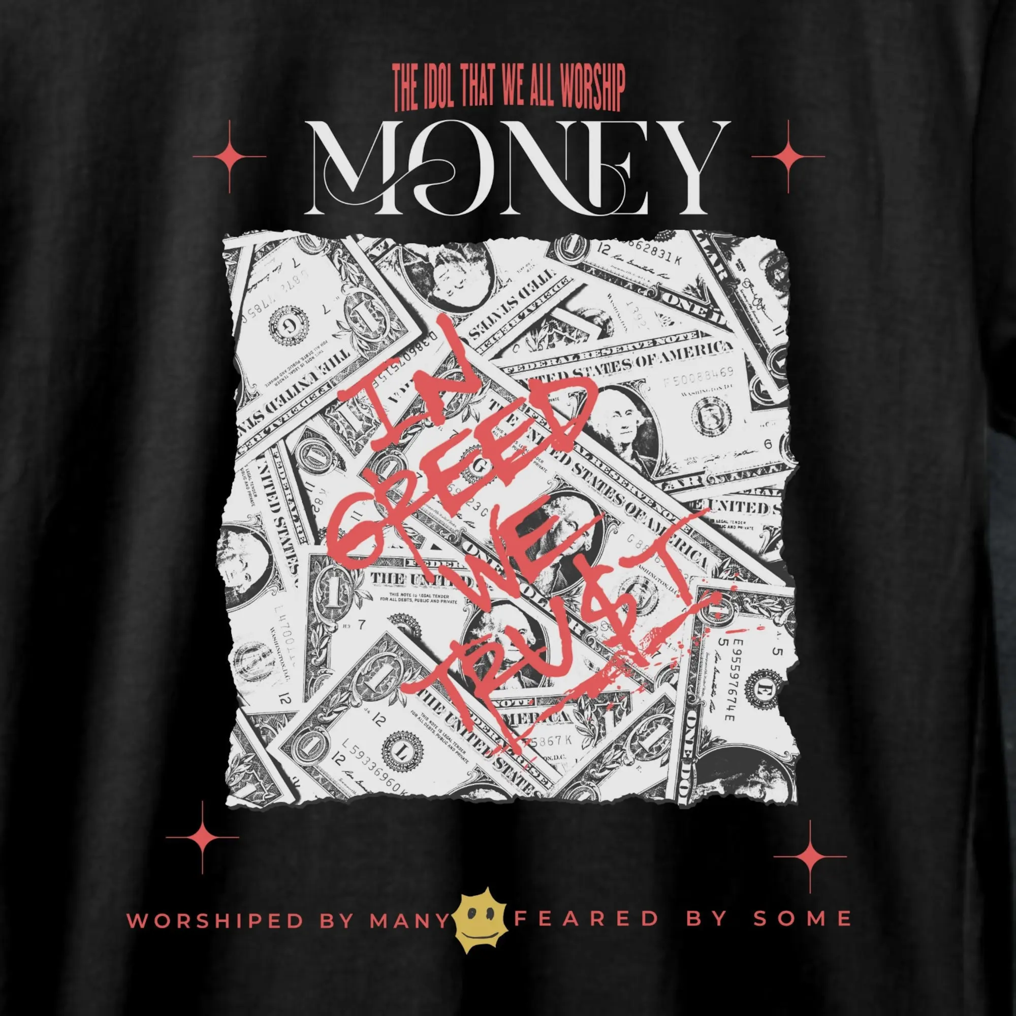 Funny Money Shirt Hilarious Currency Tee Cash Comedy T Humorous Finance Pun Banknote Joke Wealthy Humor