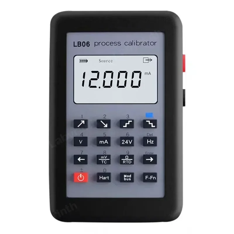 New Multifunction Process Calibrator LB06 MODBUS RTU Hart Communicator PT100 Frequency 4-20mA 0-10V Signal Calibrator