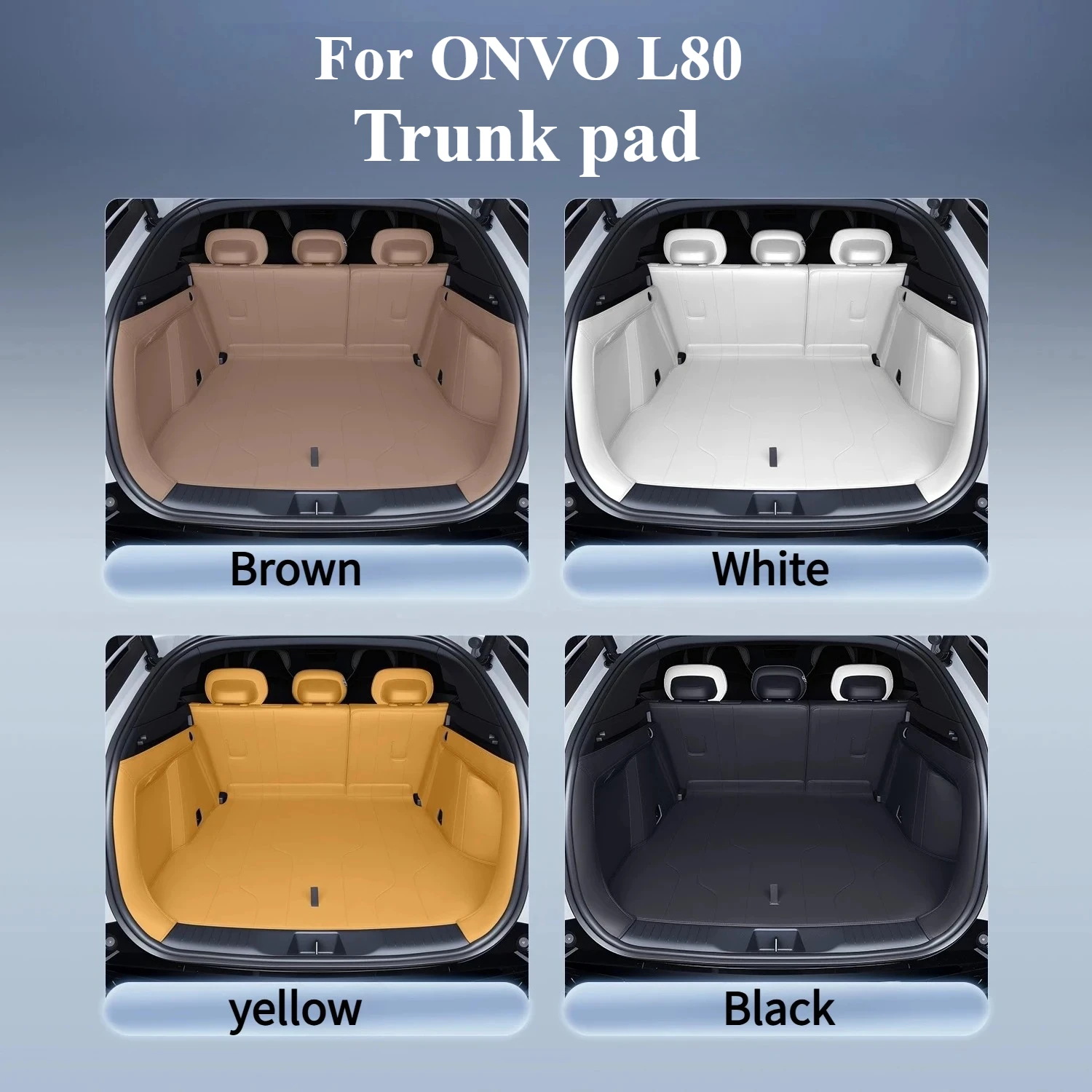 For Onvo L80 Trunk pad - full surround protective pad wear-resistant durable anti fouling interior accessories