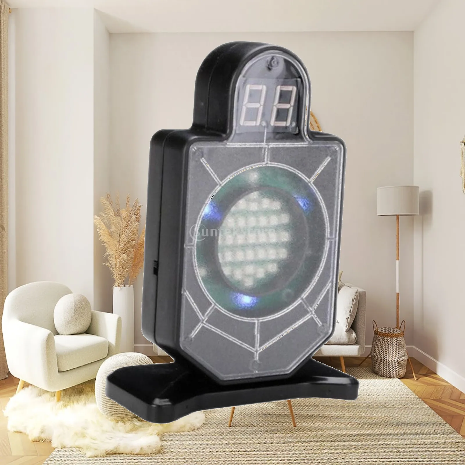Outdoor Counting Target Game with Electronic Scoreboard for Backyard Garden Stage Indoor Sports Toy for Kids