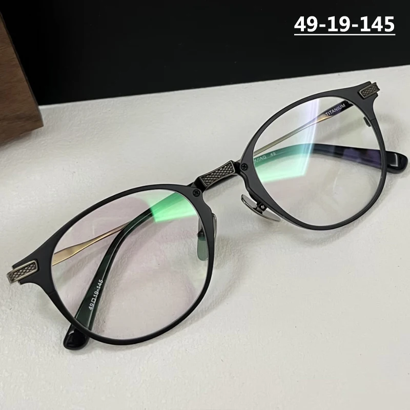 

Brand Design Pure Titanium Round Glasses Frame DRX2078 Men Women Japanese Handmade Eyeglass Ultralight Spectacles Retro Eyewear