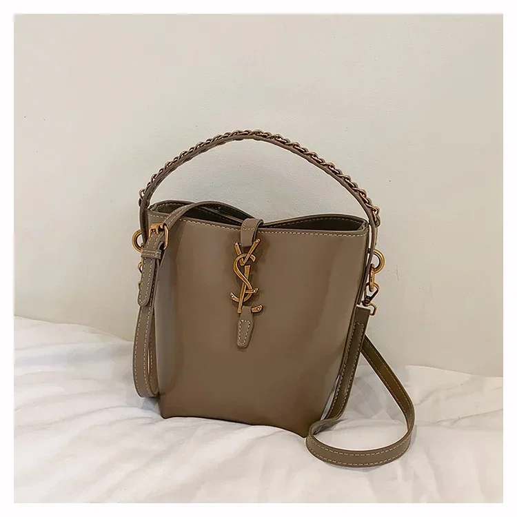 Дизайнерская кожаная женская сумка через плечо, сумка-мессенджер, элегантная классическая популярная сумка