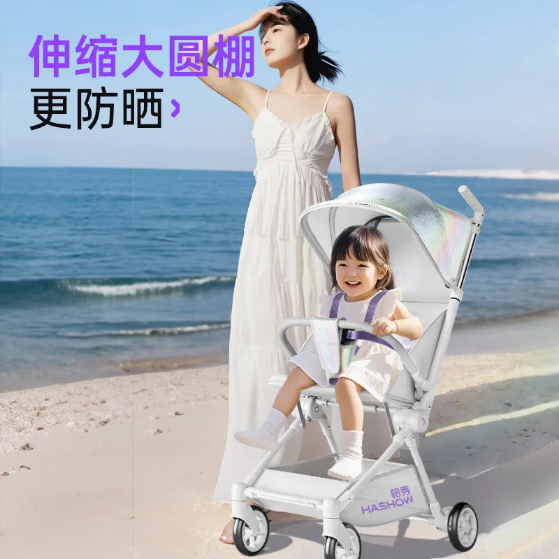 

Baby Stroller Pocket Cart Lightweight Folding Baby Walking Tool Can Be Used for Boarding Cards Baby Strollers
