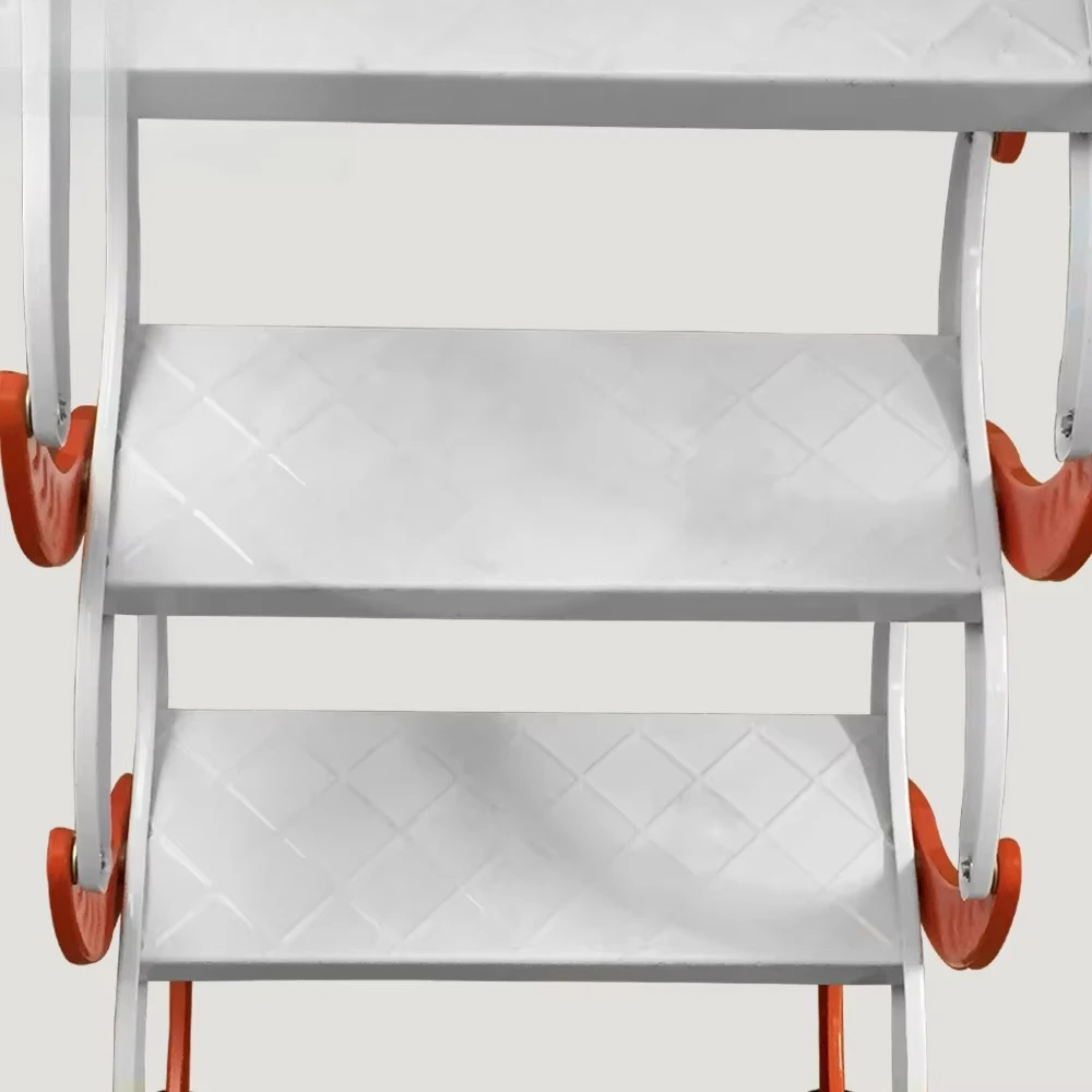 Powder Coating Safety Steel Steel Ladder Folding Steel Staircase Design