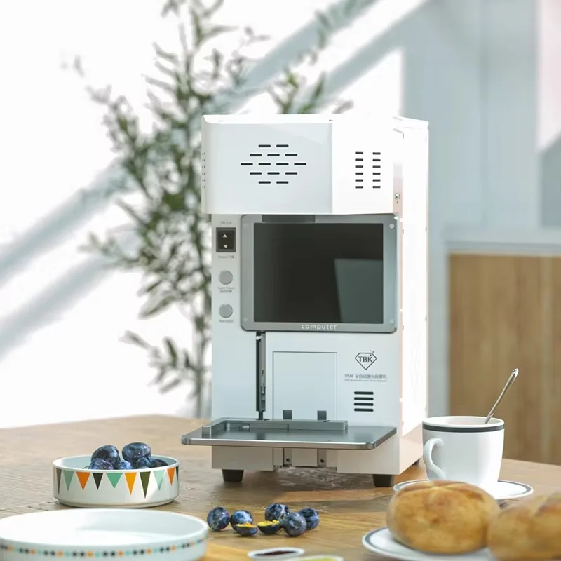 

TBK 958F 20W Metal Laser Engraving Machine Mobile Repair Tool for Back Glass Replacement And Laser Separating