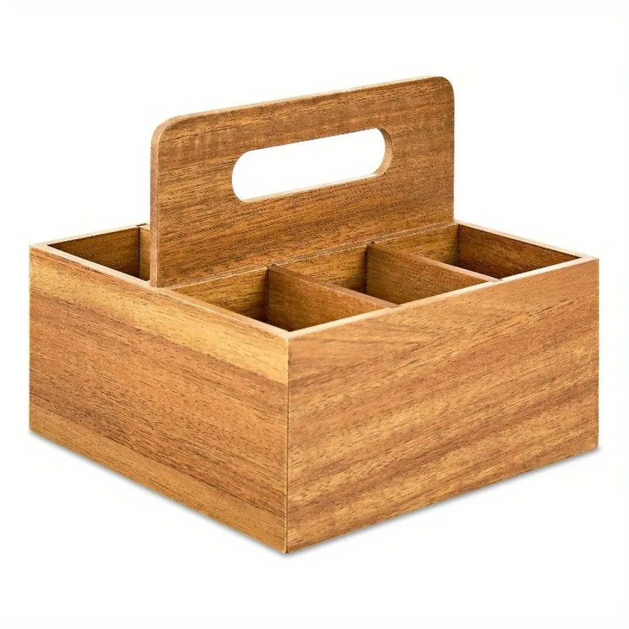 

Настольный органайзер, 6,6 x 6,6 x 5,1 дюйма, 6 отделений