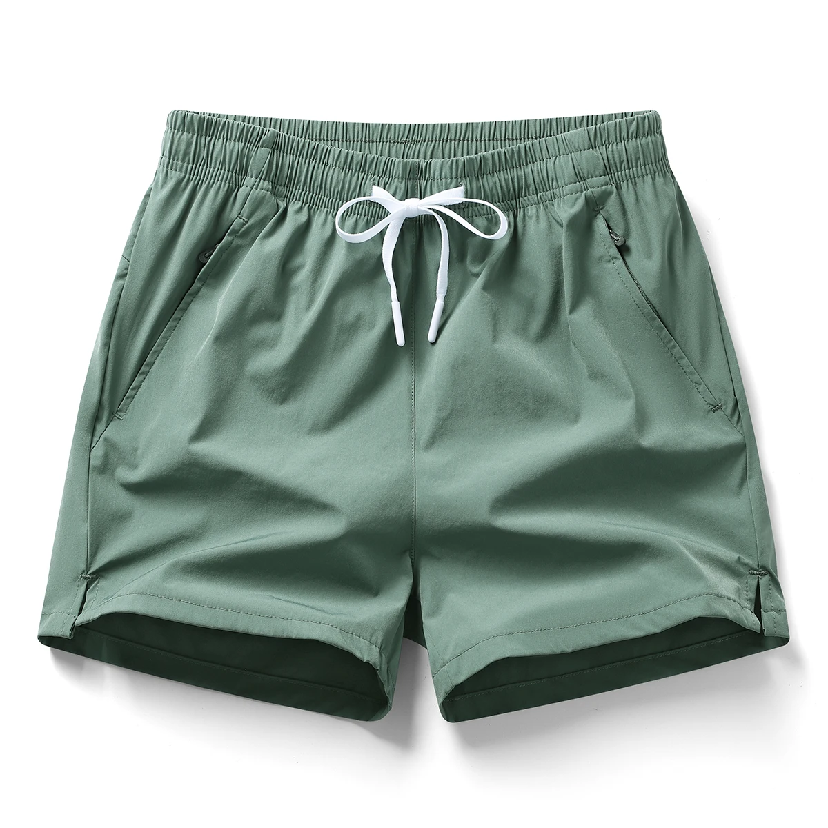 

Мужские летние шорты из шелка, свободные, легкие, быстросохнущие, для бега, спорта и фитнеса, комплект из четырех штук