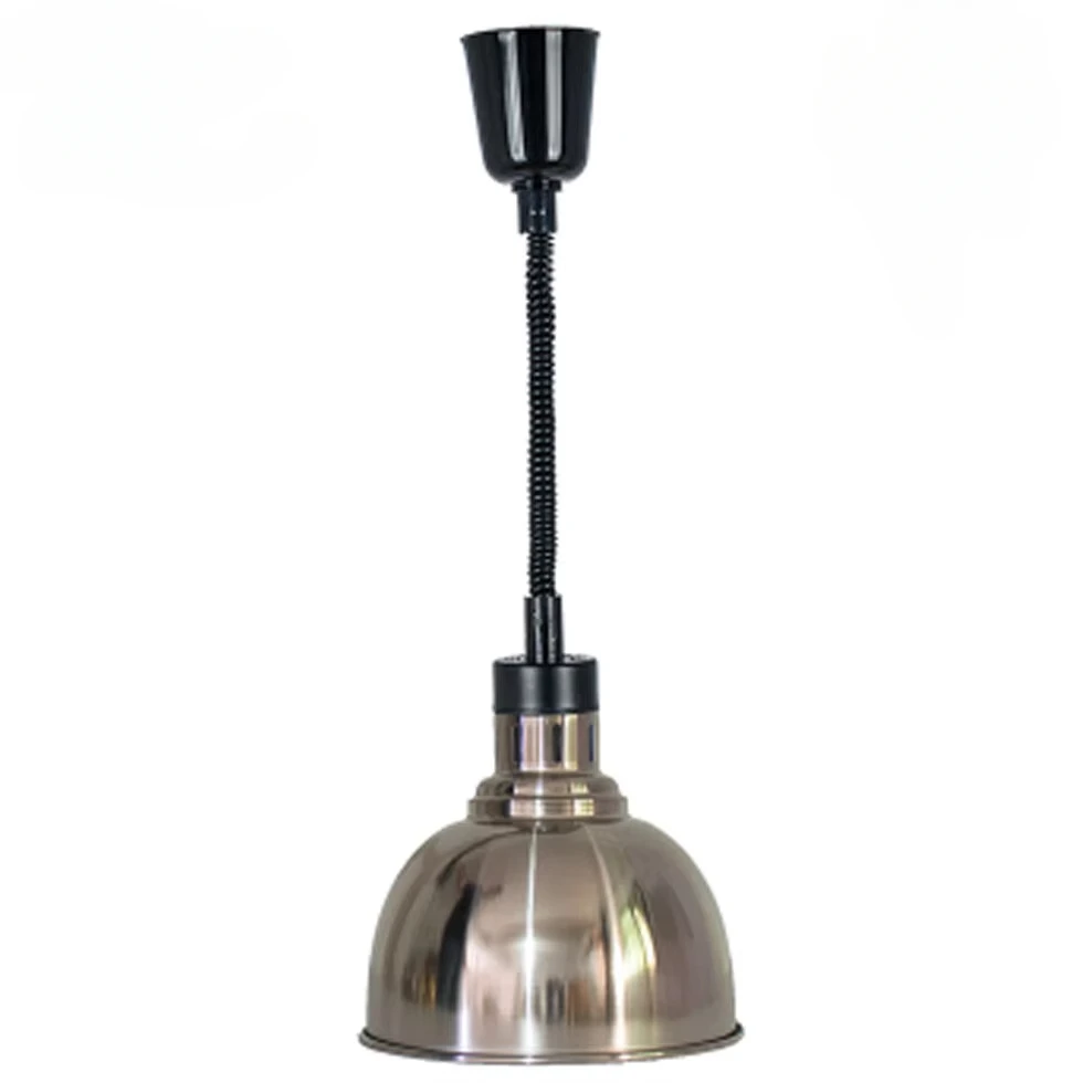 Multi-color Single Head Hanging Stainless Steel Buffet Food Heat Warming Lamp for Restaurant Equipment