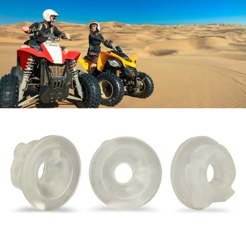 Foot Pegs with Not Slip Designs Protective Skid Plate Trail Ready Skid Plate Rubber Rings set for Motorbike Enthusiasts