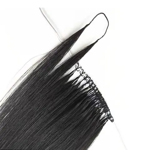 Coreano Doppia Linea Doppia Punta di Piuma Estensione Dei Capelli Lisci Estensioni Dei Capelli Remy Invisibile Punta Morbida Piume Capelli 100g per Confezione