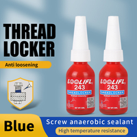 Screw Lock Threadlocker Red Screw Glue Thread Locking Agent Anaerobic Glue Anti-loose Universal Thread Sealants