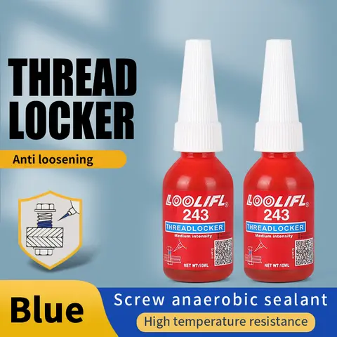 Screw Lock Threadlocker Red Screw Glue Thread Locking Agent Anaerobic Glue Anti-loose Universal Thread Sealants