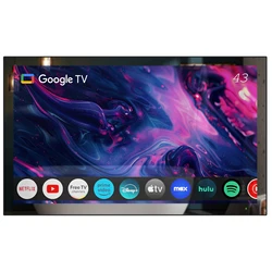 Soulaca Large Smart 4K Screen 43inch Bathroom Mirror TV Vanishing IPX6 Waterproof for Bathroom SPA Google System WiFi Bluetooth
