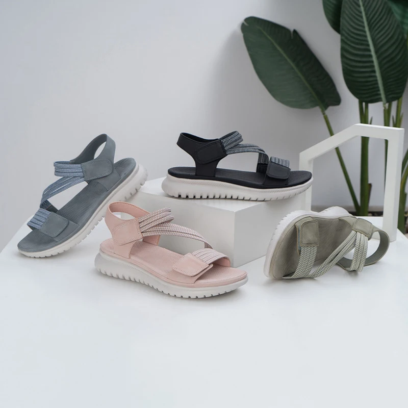 

Women's Sandals 2025 New Model M Sole Large Size Wedge Heel Lightweight Comfortable Versatile Slippers Women's Shoes That Don't