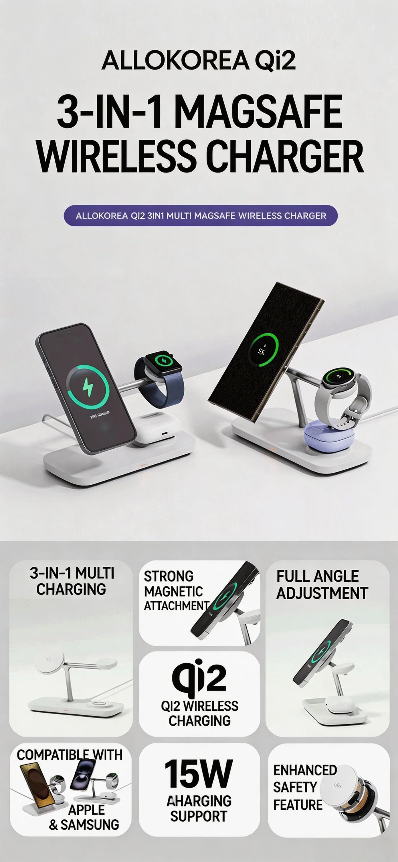 qi2-3in1-マグネット式ワイヤレス充電器-iphone-17-16-15-14-13-12対応-急速充電ステーション-apple-watch-airpods-2-3-4対応-スタンド