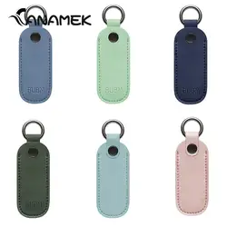 1PCS Leather USB Flash Drive Storage Bag Pendrive Protective Cover U Disk Pouch Key Ring Holder Memory Stick Case