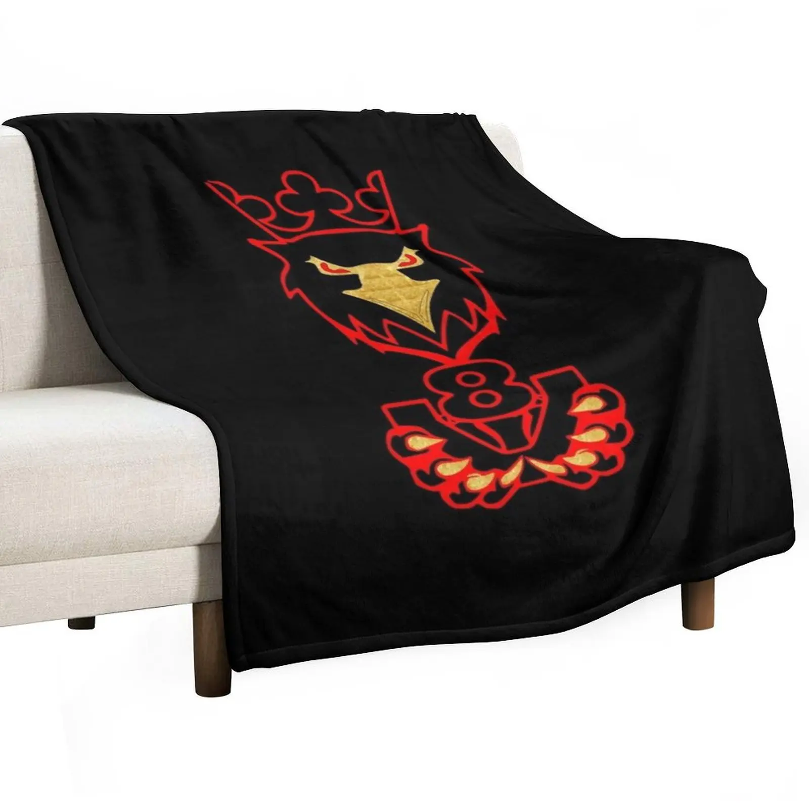 V8 Griffin King of the road Red Throw Blanket Blankets For Bed Retros Plaid on the sofa Cute Plaid Blankets