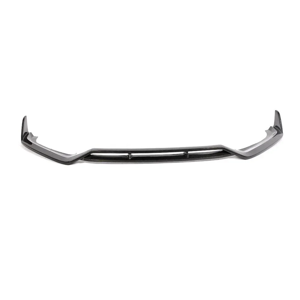 For Audi S4 B9 front lip carbon fiber KB style car bumper lip fit for Audi A4 S LINE 2017-2019
