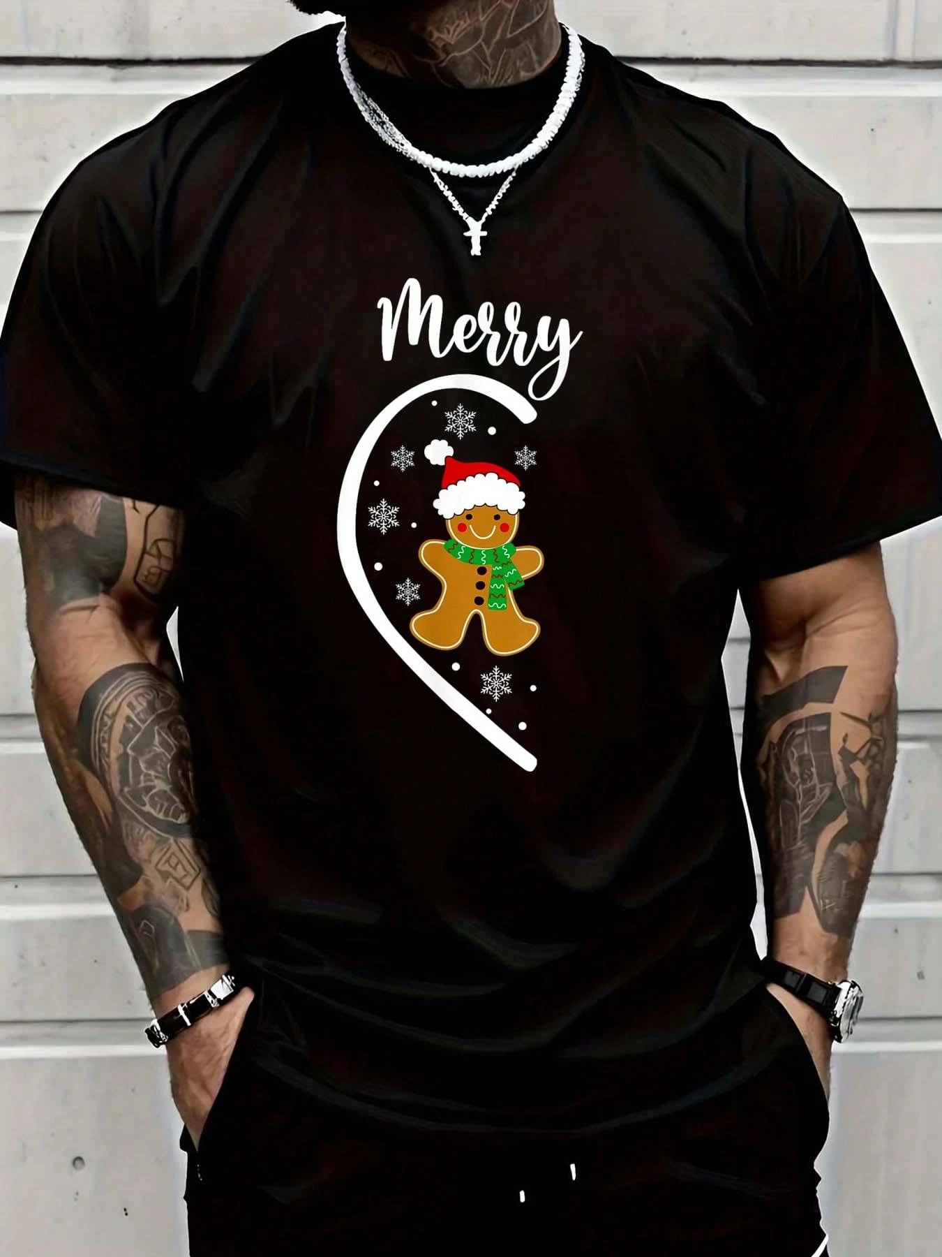 احتفالي لعبة قزم عيد الميلاد الألعاب تي شيرت روح الدعابة سانتا قبعة تحكم تصميم لينة القطن قصير الأكمام طاقم الرقبة المحملة ل