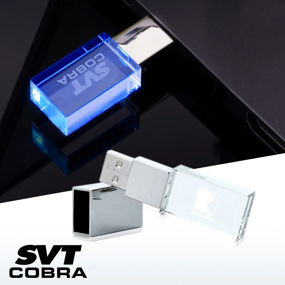 محرك USB زجاجي للسيارة ، تعتيم الألوان ، إكسسوارات السيارة ، ملحقات لفورد سبرينتر ، إس في تي ، كوبرا ، موستانج ، F150 ، F250 ، F350 ، V8