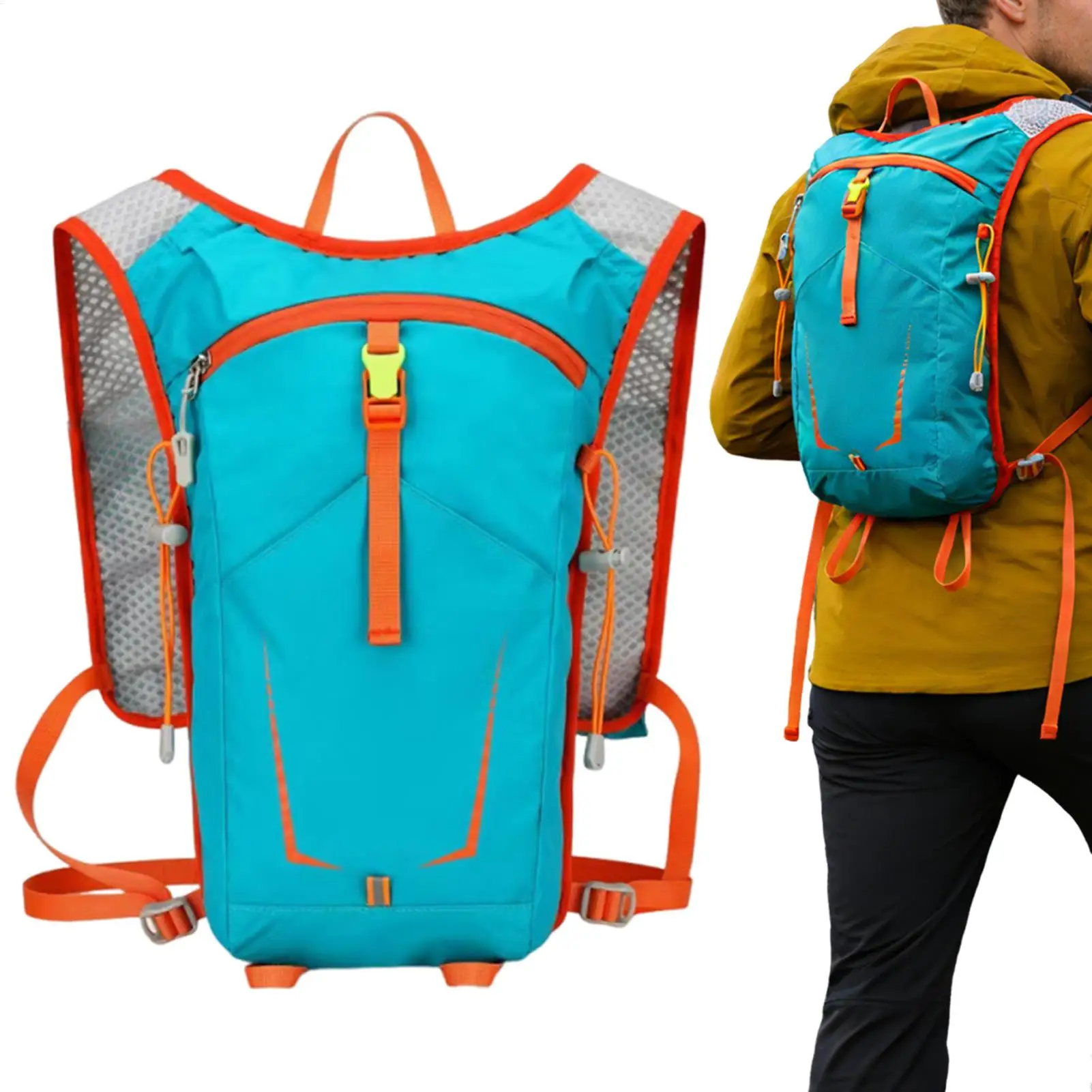 

Складной походный рюкзак 15 л для кемпинга и альпинизма, легкий, светоотражающий, складной