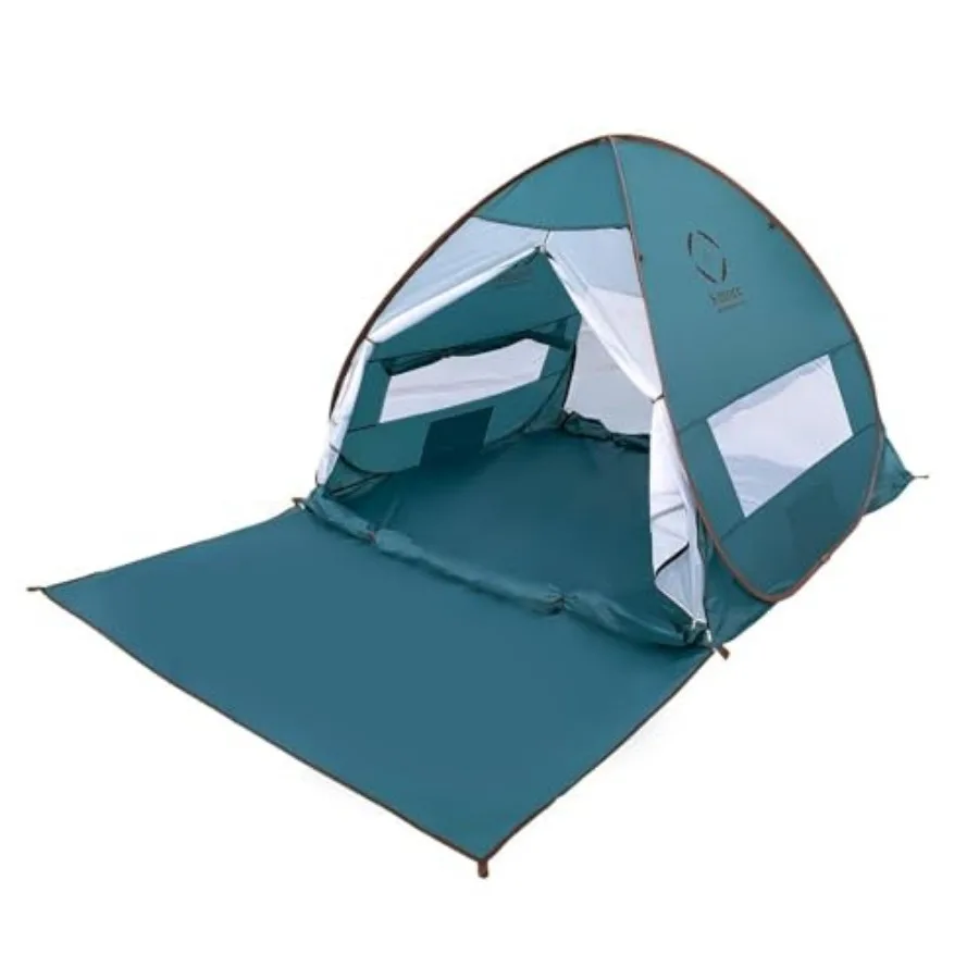 

1/2 Person Beach Tent, Lightweight and Easy Set Up Pop up Tent, UFP 30+ Quick Portable Sun Shade Shelter for Beach, Picnic, Bac