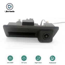 Bornwin AHD 1080P 720P 480P Rear View Camera For Audi A4L A3 A6L Q3 Q5 Q7 Volkswagen Sagitar Passat B8 B5 Tiguan Lavida