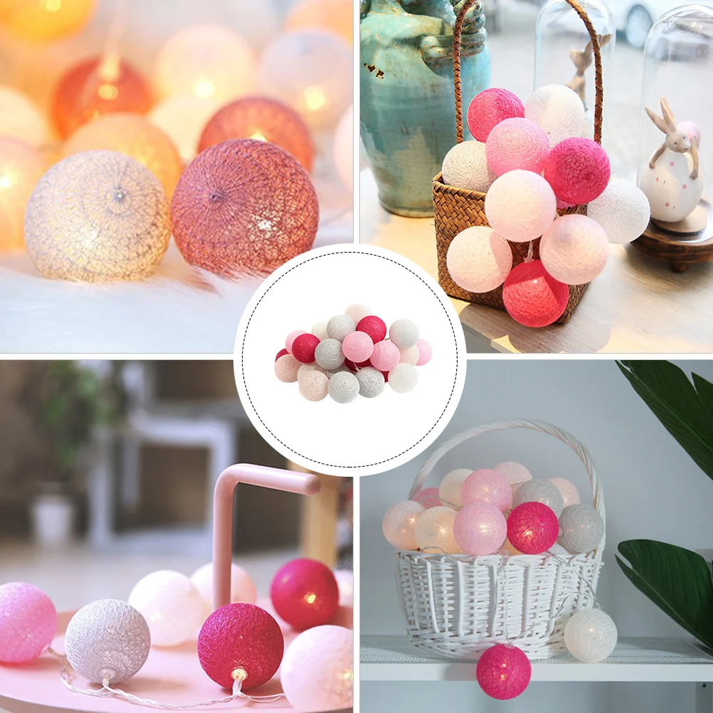 1 قطعة مصباح معلق ديكور 20 LED الخرز كفاءة في استخدام الطاقة الدافئة ضوء سلسلة لعيد الميلاد حديقة حفلة فناء سقف في الهواء الطلق استخدام داخلي