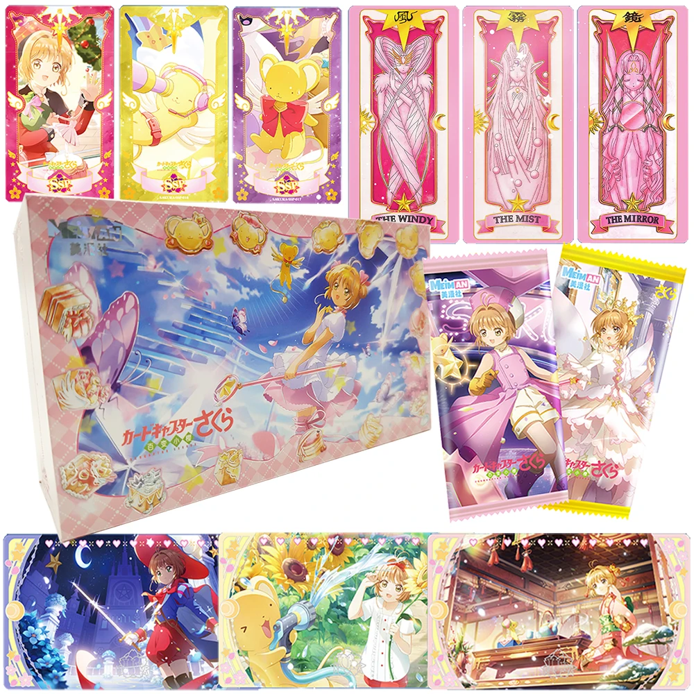 

Японская волшебная коллекционная карта аниме, веер, сокровище, алмазная цепочка, кристаллы, редкие карты с персонажами, игрушки, забавные праздничные семейные подарки