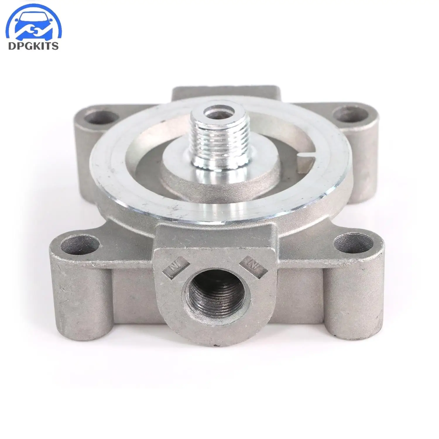 DPGKITS 1pc ディーゼルエンジンリモートマウント冷却フィルターヘッド 204163 カミンズ猫ディーゼルエンジン修理交換部品に適合