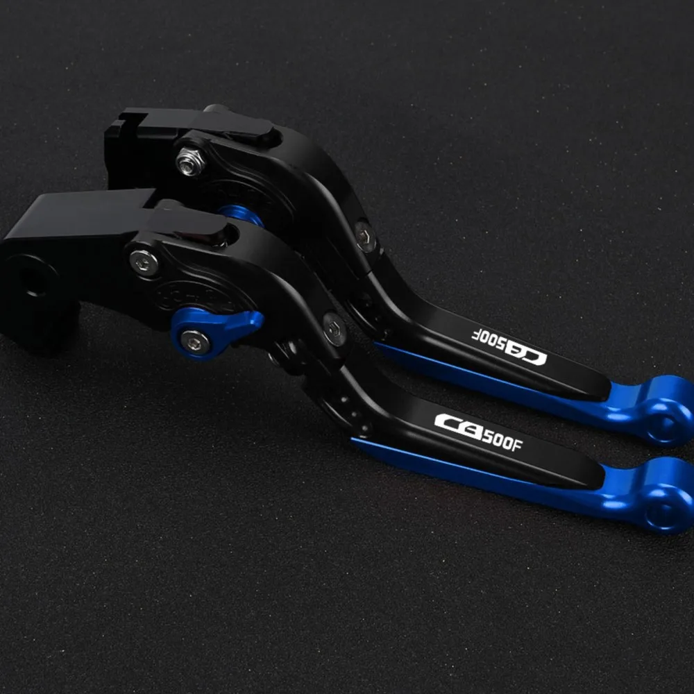 

For HONDA CB500F 2013 2014 2015 2016 2017 2018 2019 2020 - 2023 Motorcycle Adjustable Brake Clutch Levers Handlebar Grips Ends