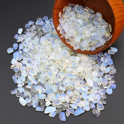 Polished Opal Stones for Aquarium Decoration, Aromatherapy Gravel, Ideal for Fish Tanks and Flower Pots, Enhances Home Decor