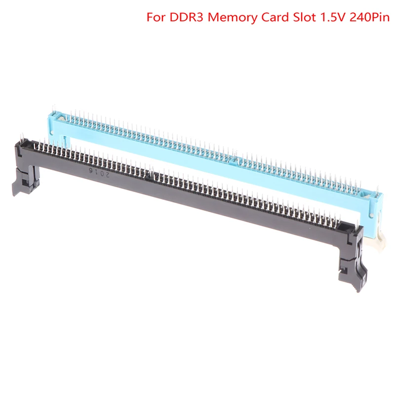 

Desktop Computer DDR3 Memory Card Slot 1.5V 240Pin Socket Motherboard Repair Replacement Jack