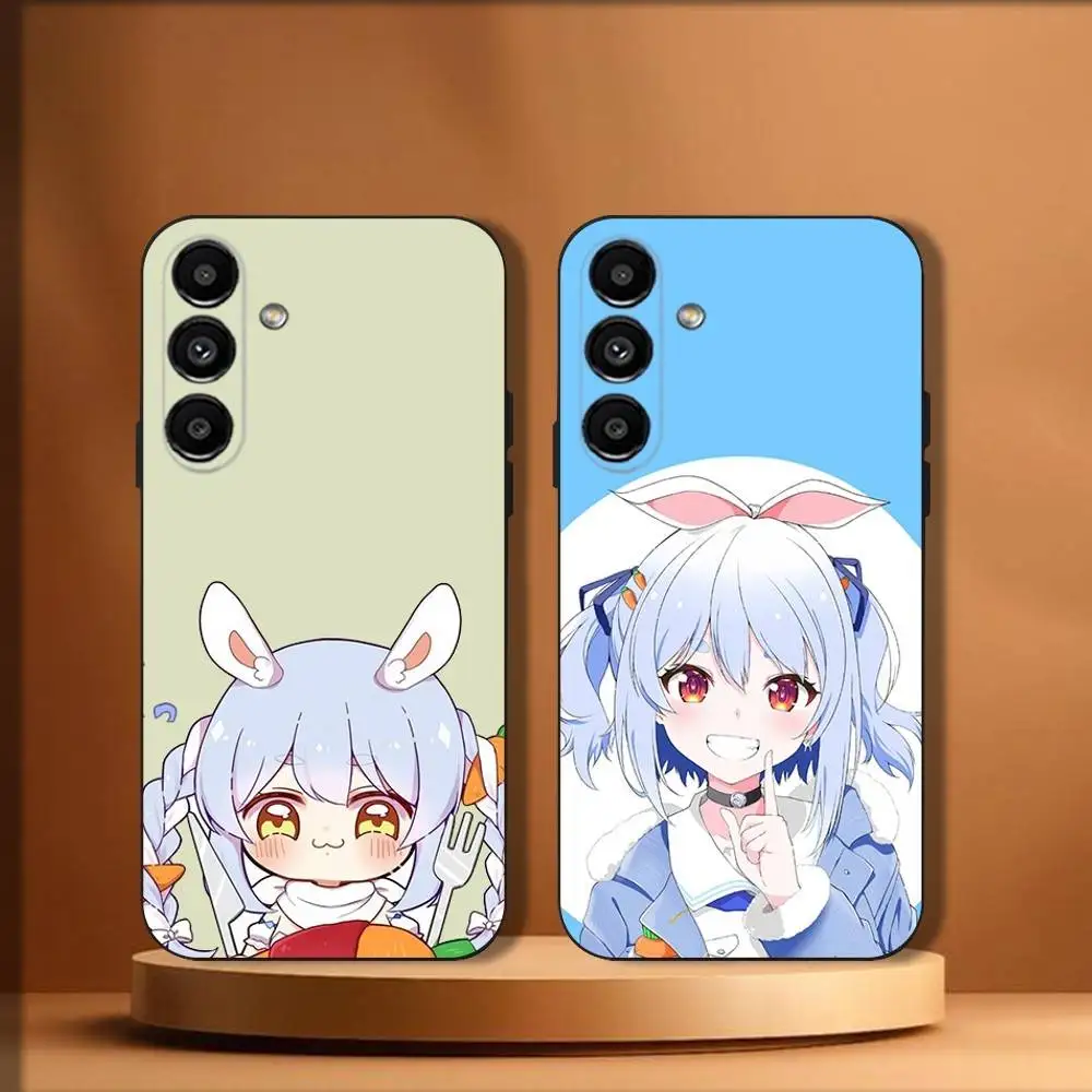 

U-Usada Anime P-Pekoras Phone Case For Samsung Galaxy A20,A21s,A22,A31,A32,A52,A53,A72,73,A80 Soft Black Cover
