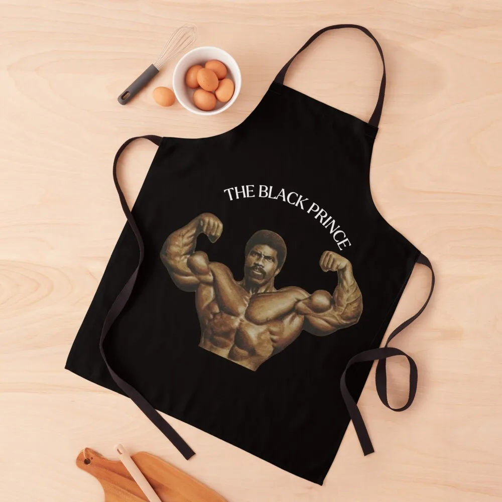 GOLDEN ERA Collection by Robby Robinson (BLACK EDITION) Apron Customizable restaurant accessories Apron