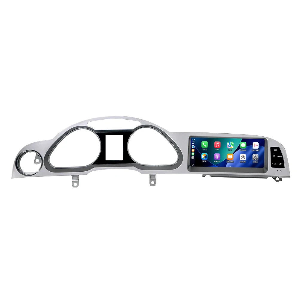 Bezprzewodowy CarPlay i Android Auto, 8,8-calowe radio samochodowe do Audi A6 C6 4F MMI 2G MMI3G (roczniki 2005-2011), inteligentne systemy samochodowe, inteligentny ekran dotykowy z funkcjami — 2