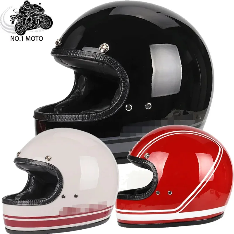 Open Face Retro Motorcycle Helmet DOT Certification Motocross Helmet Capacete De Casco Vintage Casque Vintage Cascos para moto