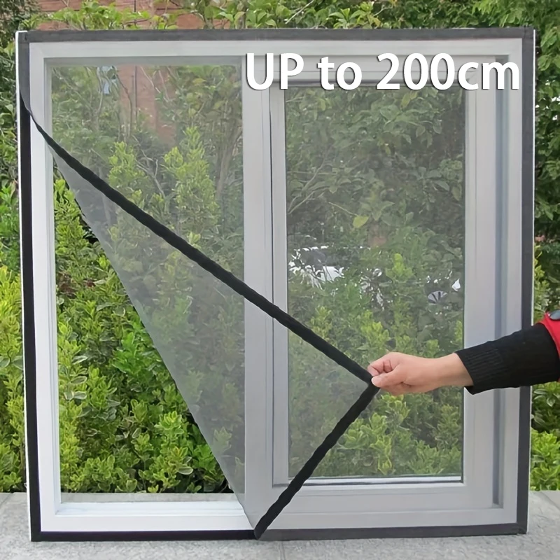 

Window Mosquito Net House Self-Adhesive Moustique Screen Curtain Netting Anti Mosquitoes Bug Insect Fly Mesh Windows Curtains