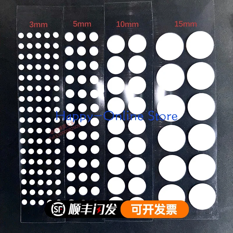 50points Optical Infrared Motion Capture Reflective Sticker Maeker Jog Motion Capture Tracking Ball Reflective Dot