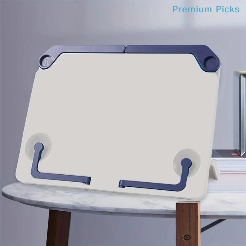 Portable Reading Stand Books Stand Recipe Shelf Folding Holder Cookbook Holder Organizer Bookend For Music Score Recipe Tablet