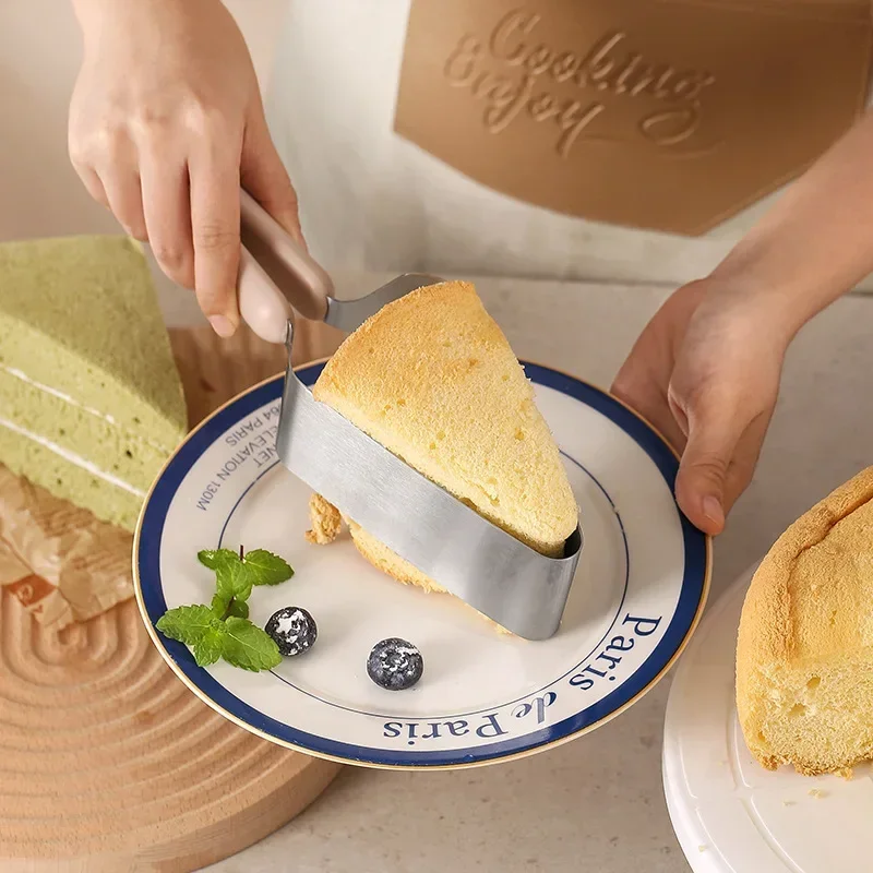 Nice Stainless Steel Cake Slicer Cutter Tongs Cake Server Desserts Pastry Bread Pizza Devider Slicer Metal Pie Knife Cake Lifter
