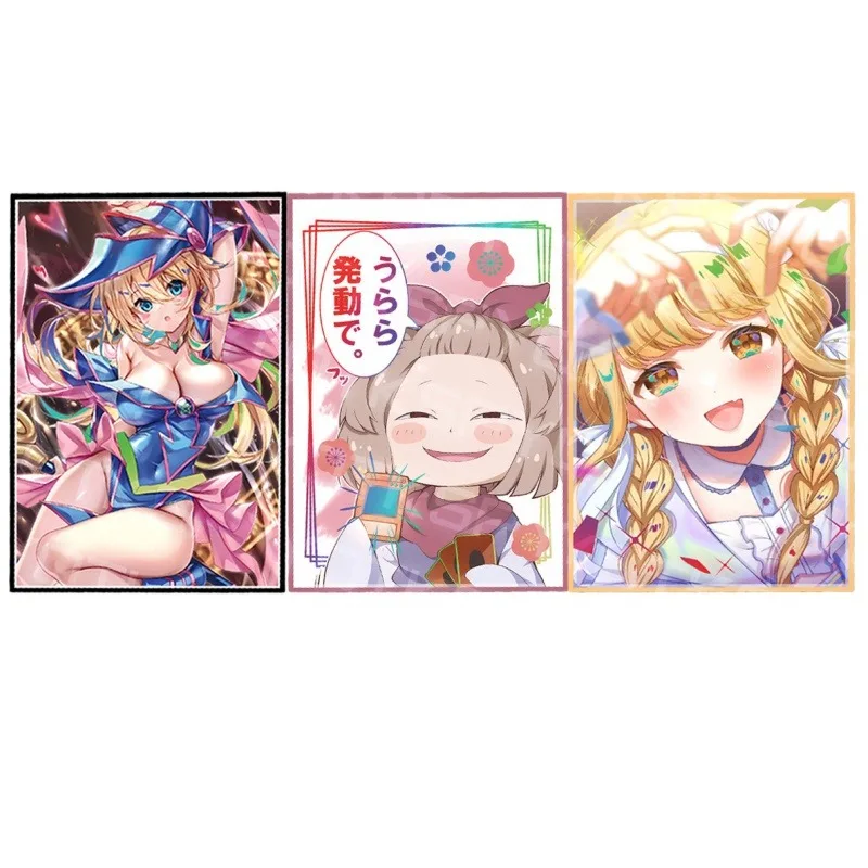 

63x90 мм Yu-Gi-Oh! Защитный чехол для карт TCG Dark Magician Girl Ash Blossom Joyous Spring, коллекционный чехол для игровых карт, подарок-игрушка