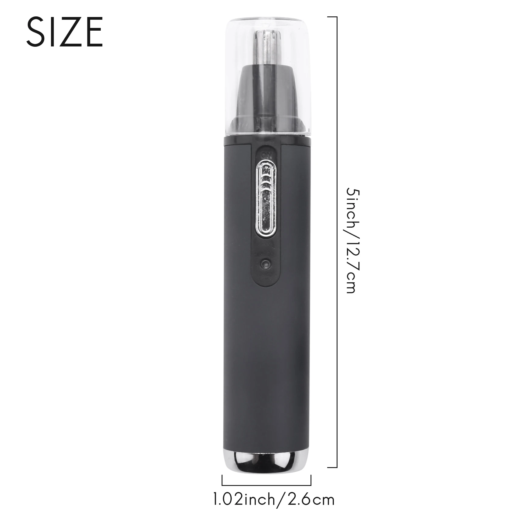 INLIG-Trimmer For Nose Electric Shaving Nose Hair Trimmer Safe Face Care Shaving Trimmer For Nose Trimer Makeup Tools,Black