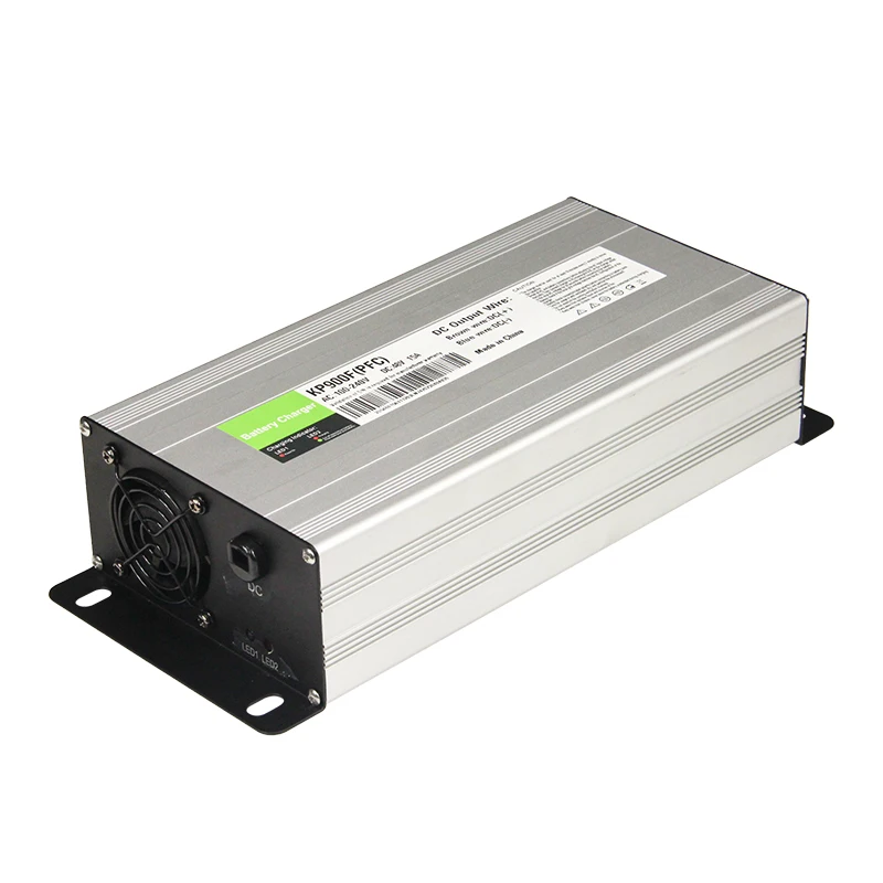

900-1200W PSE&CE Lifepo4 Golf Cart Battery Charger 72V 10A Lithium Ion Batteries 67.2V 58.8V for Forklift