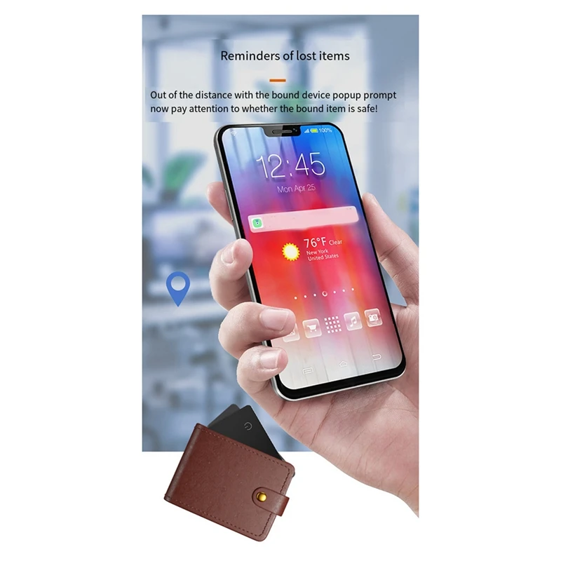 Icard Global Locator Slim Card Loss Prevention Itag Multi-Function Convenient Pet Tracking God Airtag GPS Locator