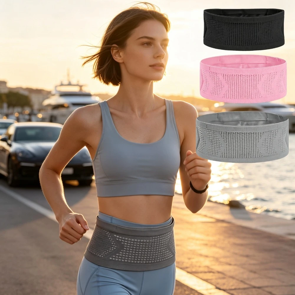 1pc Running Waist Pack, Unisex Professional Marathon Sports Belt Women'S Lightweight Phone Pouch, Running Sports Waist Bag