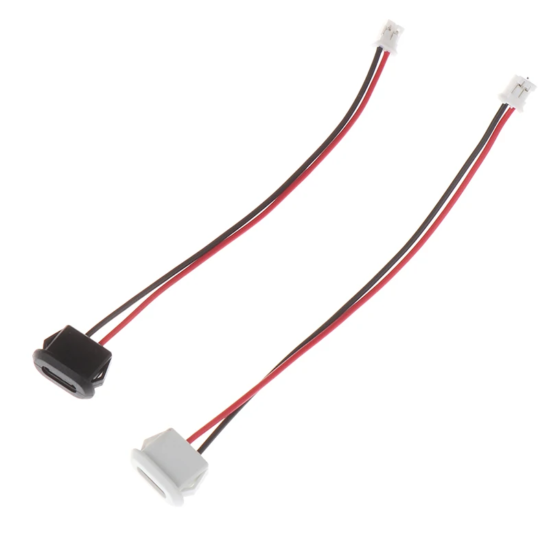 2Pin Type USB-C Étanche USB Connecteur Direct Compression Femelle Base Socket Charge Wild Avec Fil De Soudage