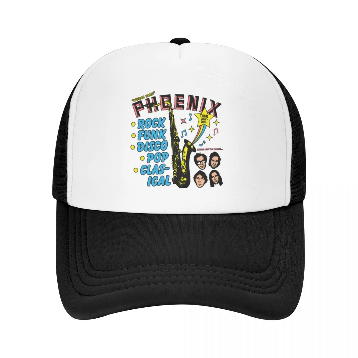 

Phoenix - French Band Baseball Cap hats on offer Hat Luxury Brand Fishing cap New In Hat Mens Tennis Women's